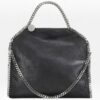 Stella McCartne Black Falabella Fold Over Tote Bag size 38*35 - Thumbnail Image 1