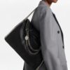 Stella McCartne Black Falabella Fold Over Tote Bag size 38*35 - Thumbnail Image 5