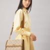 Tory Burch T Monogram Jacquard Shoulder Bag + Brand Box , size 26*16 - Thumbnail Image 5