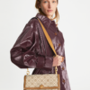 Tory Burch T Monogram Jacquard Shoulder Bag + Brand Box , size 26*16 - Thumbnail Image 6
